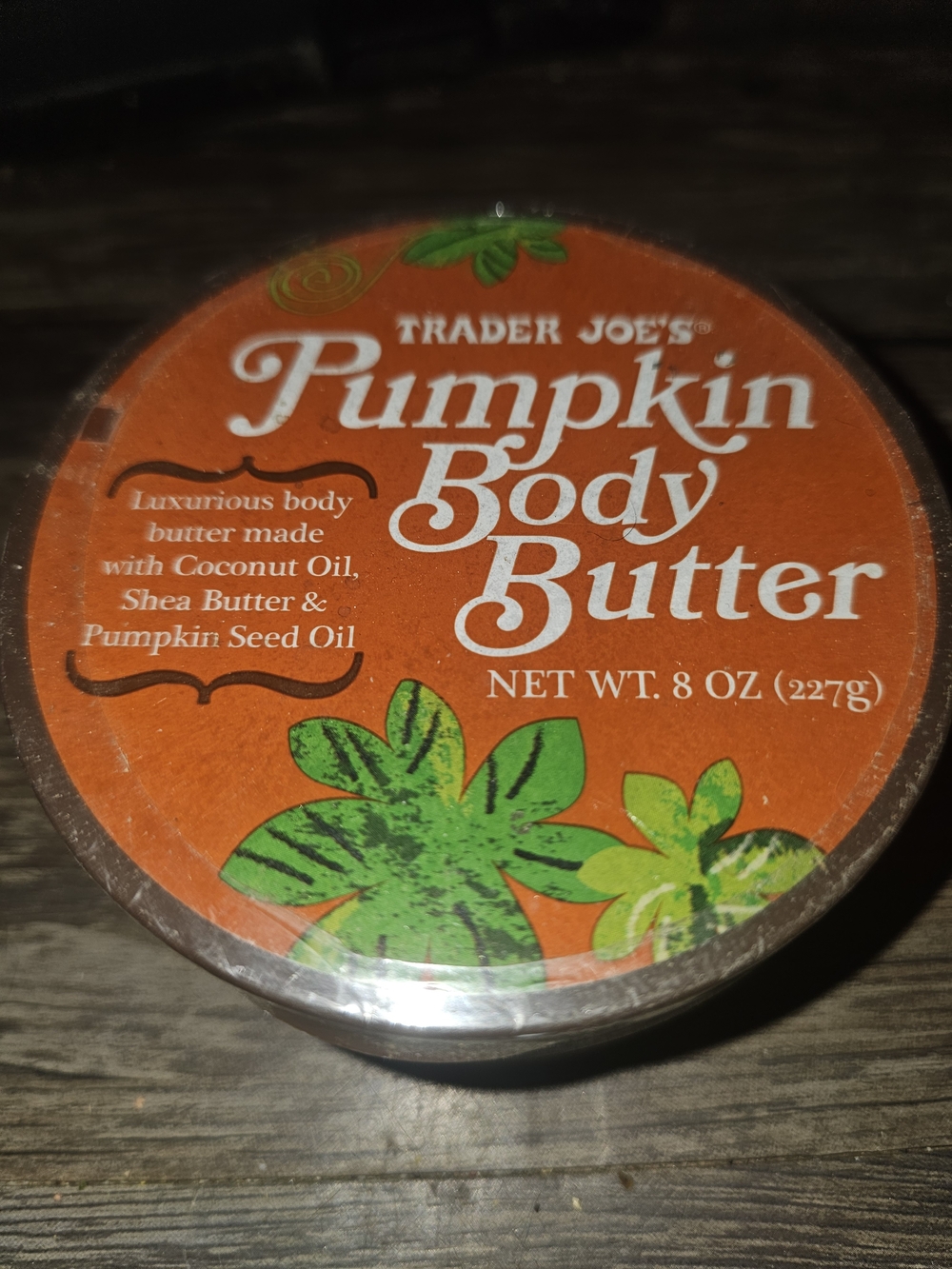 PRICE DROP 👇🏼 Trader Joe's Pumpkin Body Butter — Orange Nourishing Moisturizer